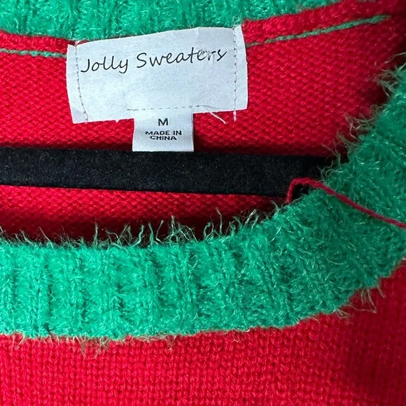 Ugly Christmas Sweater by Jolly Sweaters size Medium - Picture 5 of 7
